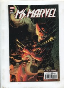 MS. MARVEL #17 (9.2) ADAM KUBERT VARIANT COVER!