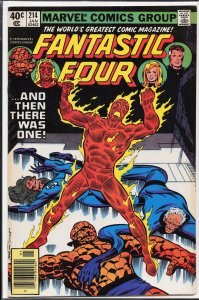 Fantastic Four #214 (1980) Fantastic Four