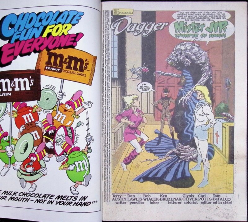 STRANGE TALES Comic 11 — Dr Strange and Cloak & Dagger — 1988 Marvel Universe F