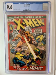 X-Men 75 (Uncanny, 1972) CGC 9.6 White Pages * Marvel Girl Pin-up