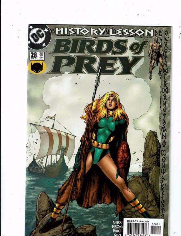 Lot of 6 Birds of Prey DC Comic Books #20 21 25 26 27 28 MS18