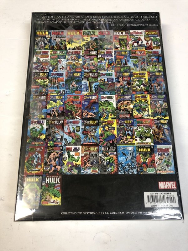 The Incredible Hulk Omnibus Vol 1 (2022) Marvel HC | Stan Lee