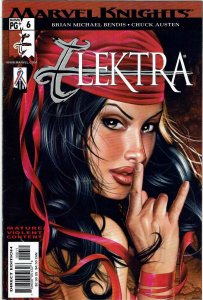 Elektra #6 (2001 v3) Brian Bendis Chuck Austen NM