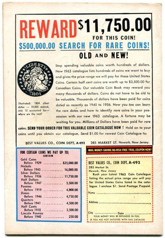 Our Army at War #132  1963 - DC  -FN - Comic Book