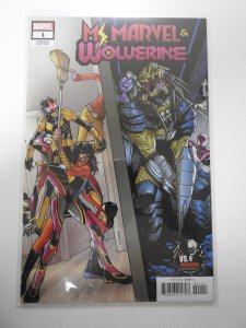 Ms. Marvel & Wolverine #1 Vs. Predator Variant Edition