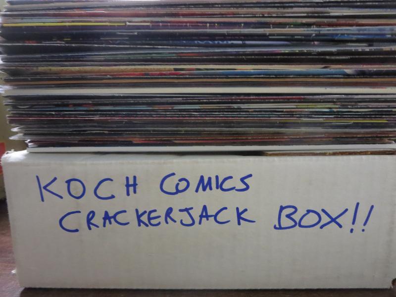 Kochcomics' Crackerjack Box Up to 50 Comics! Marvel, DC, Indies! GrabBag Lot!