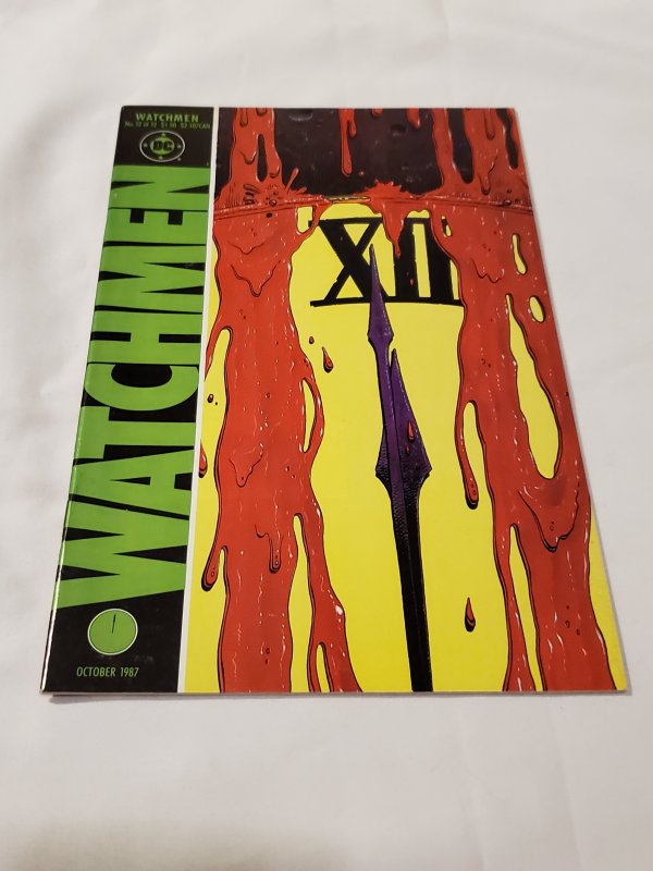 Watchmen 12 VF/NM cover by Dave Gibbons