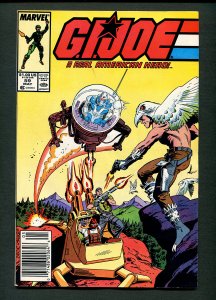 G.I. Joe #59 /  5.0 VG-FN /  Zeck Cover / Newsstand / May 1987