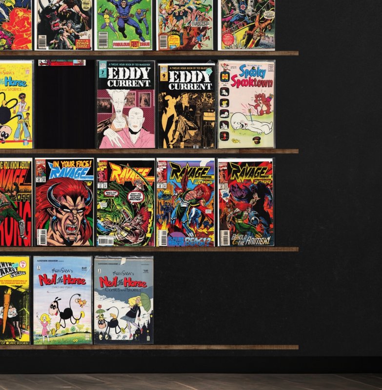 Huge Lot 120+ Comics with Ravage 2099, Eddy Current & More!