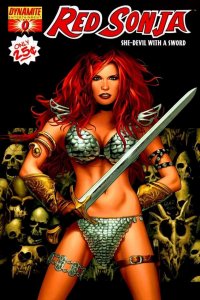 Red Sonja (2005) #0 VF/NM Land, Ryan & Keith Black Variant Cover Dynamite