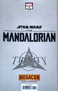 Star Wars: The Mandalorian S2 #8 E.M Gist Megacon Virgin Variant SIGNED W/COA
