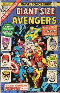 Giant-Size Avengers #5 (1975) The Avengers