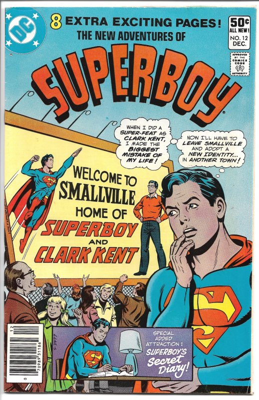 New Adventures of Superboy #12 December 1980 (VF)