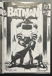 ABSOLUTE BATMAN #1 NOIR EDITION CVR A DRAGOTTA + FOIL VAR DC COMICS PROSHIPPER