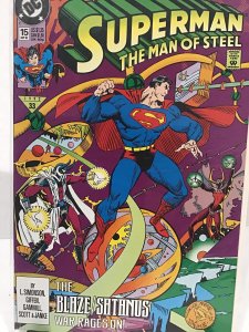 Superman: The Man of Steel #15 Direct Edition (1992)