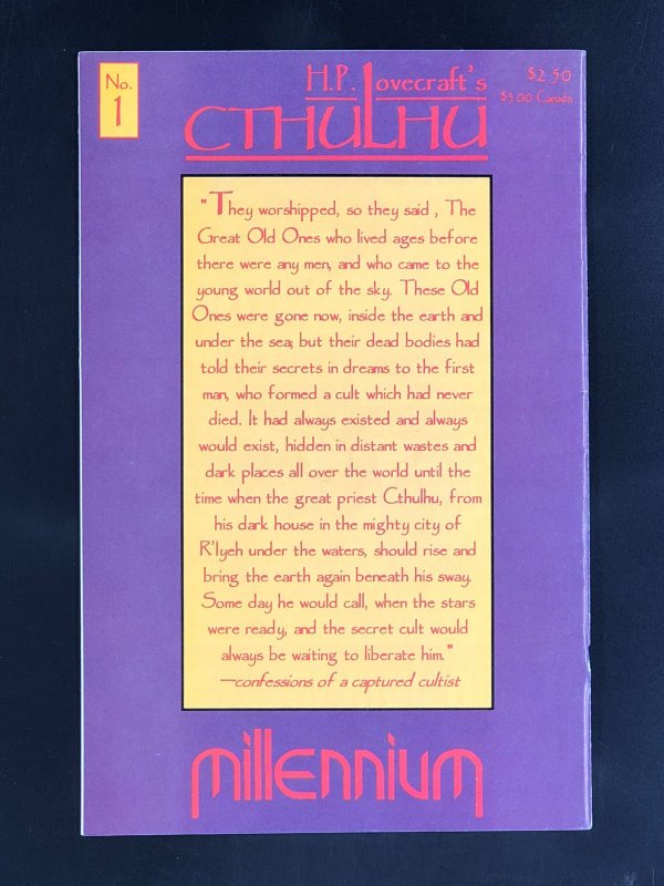 H. P. Lovecraft's Cthulhu #1 (1991)