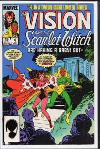 The Vision and the Scarlet Witch #4 (1986) The Vision