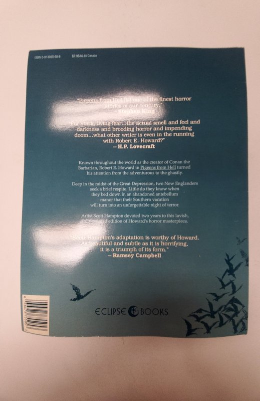 Pigeons from Hell #1 (1988) NM Eclipse Comic Book J651