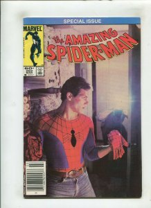 AMAZING SPIDER-MAN #262 (8.0/8.5) PHOTO COVER, NEWSSTAND!! 1984