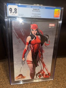 Elektra Vol 4, #1 (2017), J Scott Campbell B Variant CGC Graded 9.8