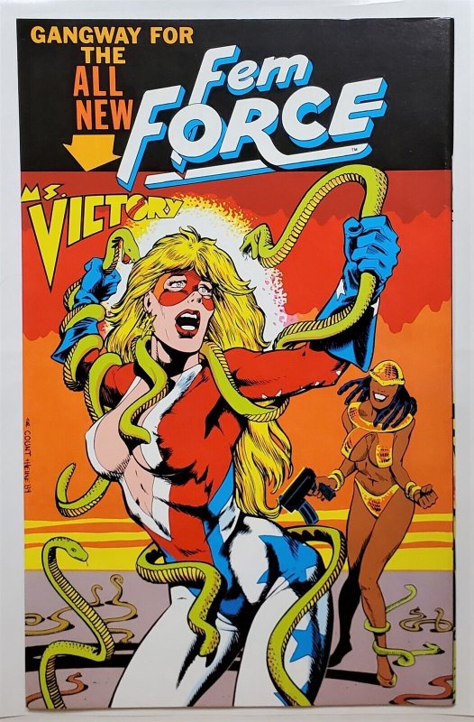 Femforce #24 (April 1990, AC) 8.0 VF  