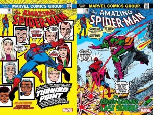 (2023) Marvel Facsimiles AMAZING SPIDERMAN #121-122 Set! DEATH OF GWEN STACY!