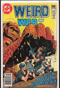 Weird War Tales #98 Newsstand Edition (1981) Weird War Tales