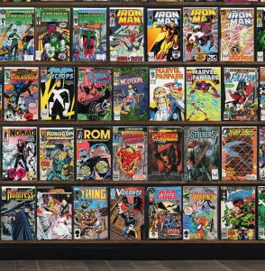 Huge Lot 160+ Comics with Captain America, Iron Man, Daredevil & More!