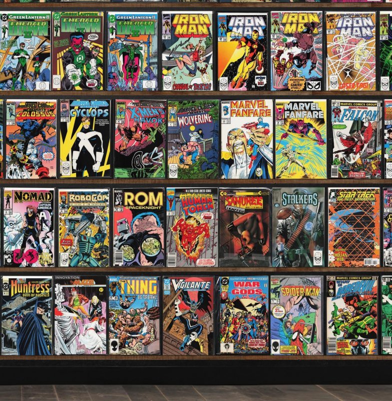 Huge Lot 160+ Comics with Captain America, Iron Man, Daredevil & More!