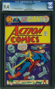 Action Comics #449 (1975) CGC 9.4 NM