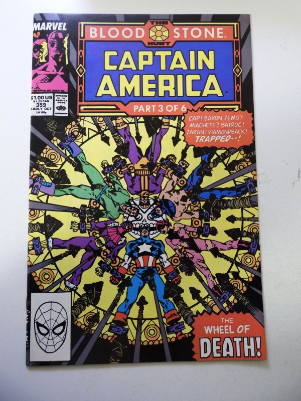 Captain America #359 (1989) VF Condition