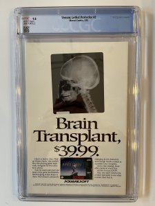 VENOM: LETHAL PROTECTOR #2 CGC 9.8 - SPIDER-MAN APPEARANCE (1993)