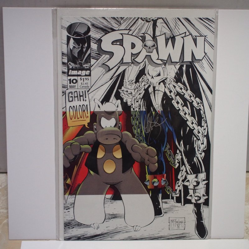 Spawn 10 NM Unread. Signed by Dave Sims!