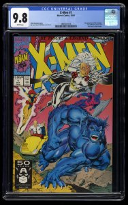 X-Men (1991) #1 CGC NM/M 9.8 White Pages Storm Beast Variant