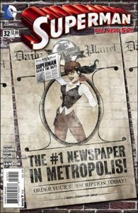 Superman (2011) 32-D Ant Lucia Bombshells Cover VF/NM