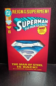 Superman: The Man of Steel #22 Die-Cut Cover (1993)