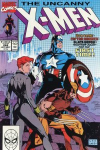 The Uncanny X-Men #268 Captain America (1990)Comic Book VF- 7.5