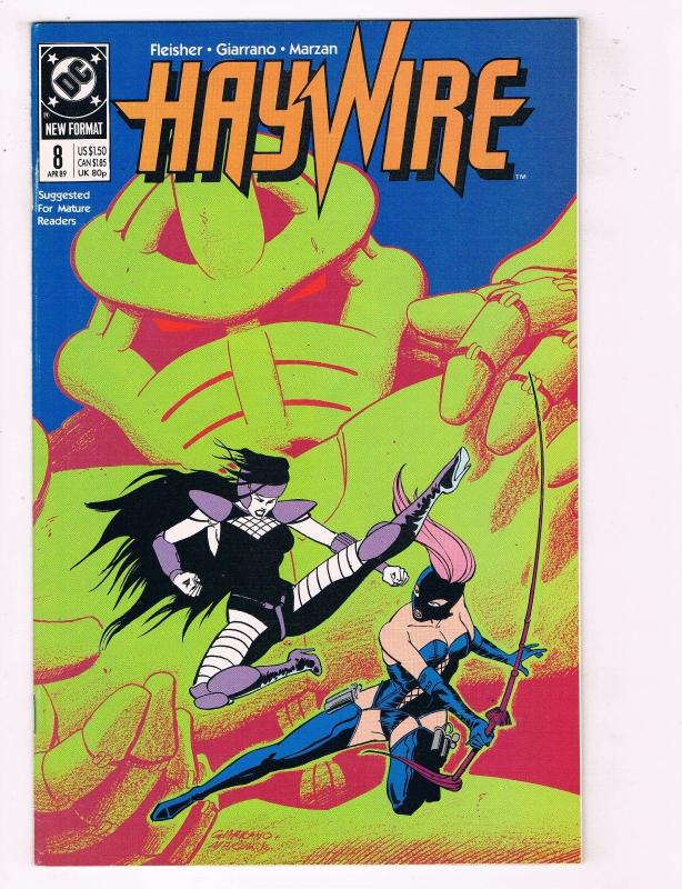 Haywire #8 VG/FN DC Comics Comic Book Fleisher Apr 1989 DE37 TW7