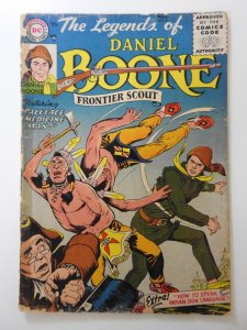 The Legends of Daniel Boone #4 (1956) Poor/Fair Condition! no B/Cover