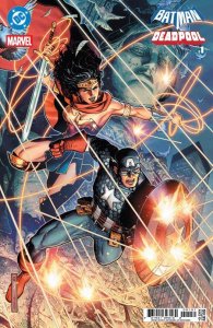 DC MARVEL BATMAN DEADPOOL #1 CVR E JIM CHEUNG WONDER WOMAN CAPTAIN AMERICA