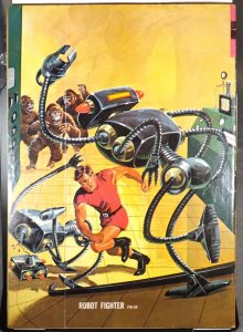 MAGNUS ROBOT FIGHTER #11 VG 1965 Gold Key Comics Wraparound Painted Cover