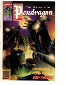 Lot Of 10 Nights Of Pendragon Marvel UK Comics #11 12 13 14 15 16 17 18 1 2 CR37