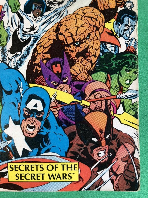 Marvel Age #12 (1984) w/Preview Sketch Spider-Man Black Costume Red Logo