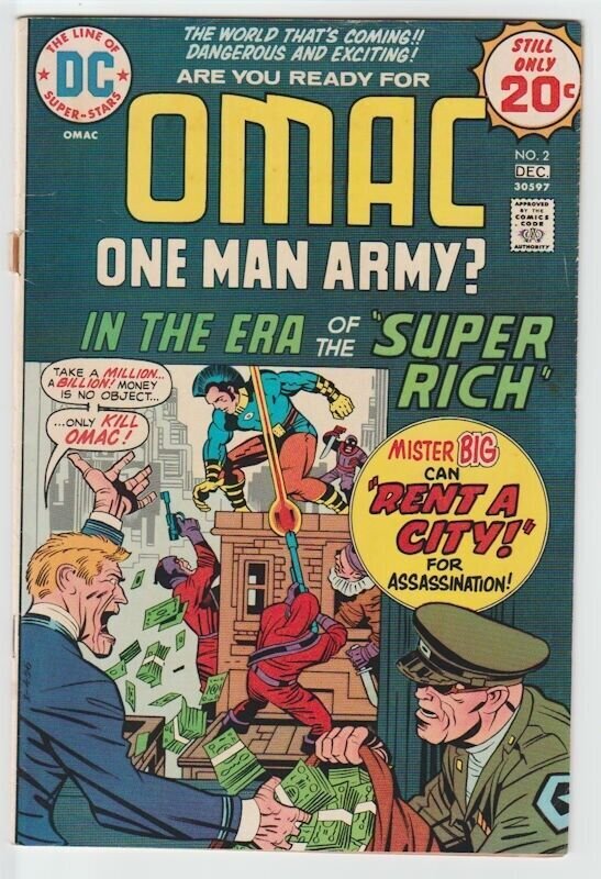 OMAC the One Man Army Corps #1 & #2