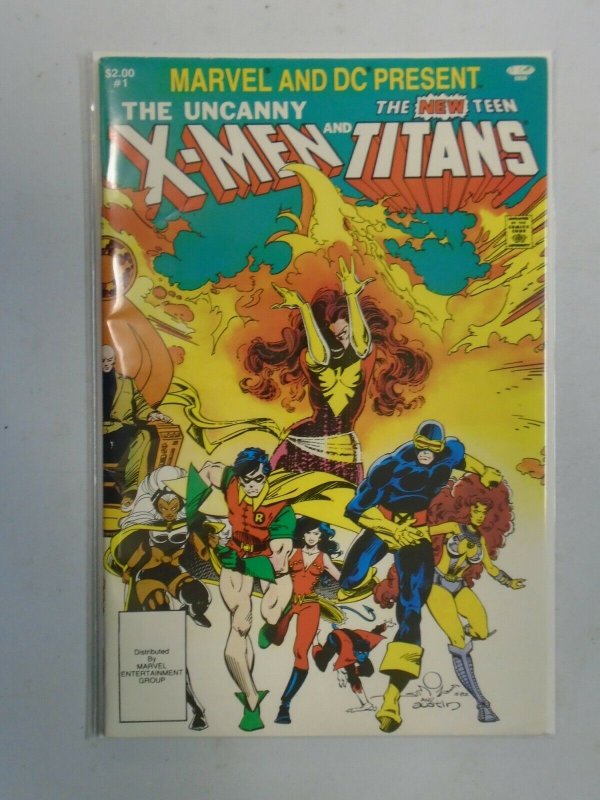 Marvel and DC Present X-Men and the Teen Titans #1 5.5 FN- (1982)