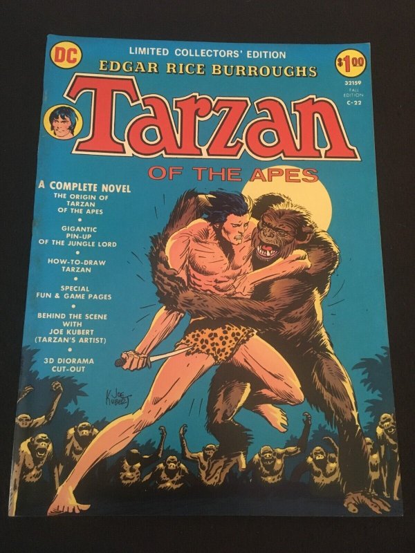 DC LIMITED COLLECTORS' EDITION C-22: TARZAN Four Copies
