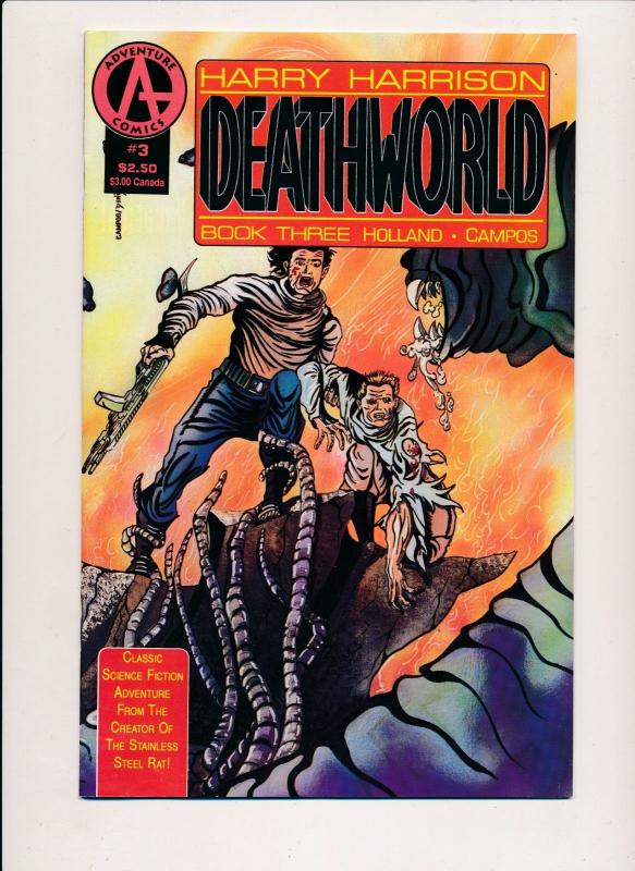 LOT OF 11! Harry Harrison DEATHWORLD includes 1st issue VF+ (PF51) 