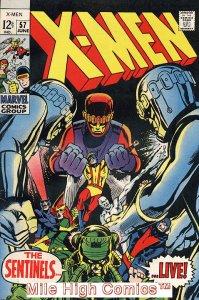 X-MEN  (1963 Series) (#1-113, UNCANNY X-MEN #114-544) (MARVEL) #57 Very Fine