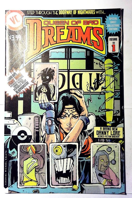 Queen of Bad Dreams #1 B (2019) Vault Comics Var 1st Print Comic Book