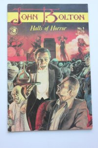 John Bolton Halls of Horror 1 Eclipcse Comics FNVF
